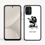 כיסוי בעיצוב אישי עם השם שלך לדגם - Motorola Moto G54 בעיצוב עגלת תינוק