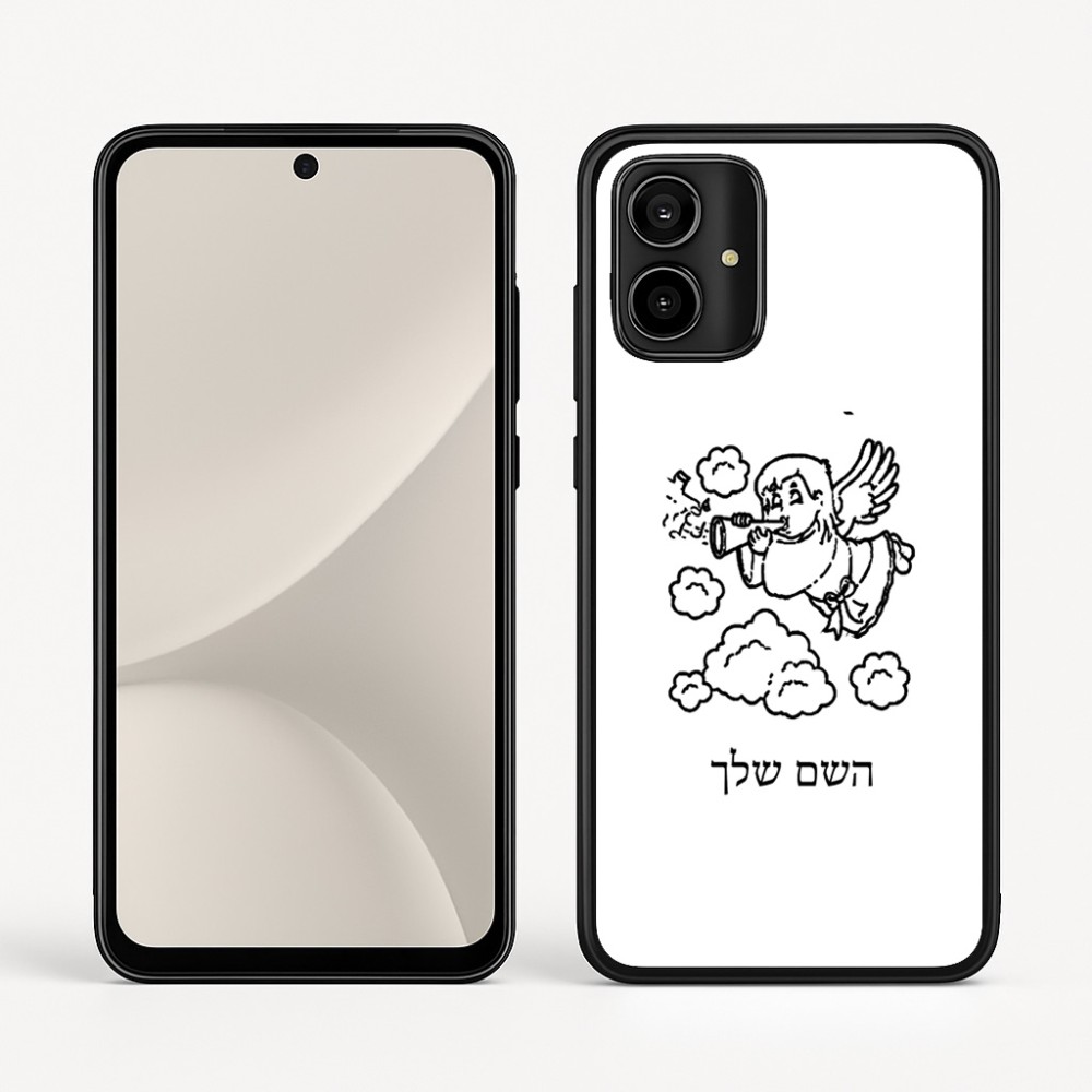 כיסוי בעיצוב אישי עם השם שלך לדגם - Motorola Moto G54 בעיצוב מחזמר אנג'ל 2