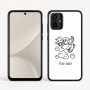 כיסוי בעיצוב אישי עם השם שלך לדגם - Motorola Moto G54 בעיצוב מחזמר אנג'ל 2