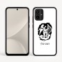 כיסוי בעיצוב אישי עם השם שלך לדגם - Motorola Moto G54 בעיצוב אנג'ל מוזיקלי