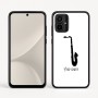 כיסוי בעיצוב אישי עם השם שלך לדגם - Motorola Moto G54 בעיצוב סקסופון
