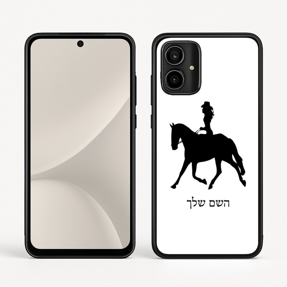 כיסוי בעיצוב אישי עם השם שלך לדגם - Motorola Moto G54 בעיצוב קאוגירל - אישה
