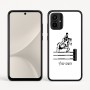 כיסוי בעיצוב אישי עם השם שלך לדגם - Motorola Moto G54 בעיצוב רוכב סוסים