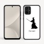 כיסוי בעיצוב אישי עם השם שלך לדגם - Motorola Moto G54 בעיצוב סמוראי