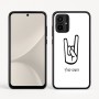 כיסוי בעיצוב אישי עם השם שלך לדגם - Motorola Moto G54 בעיצוב יד סלע
