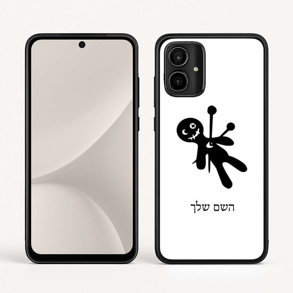 כיסוי בעיצוב אישי עם השם שלך לדגם - Motorola Moto G54 בעיצוב וודו