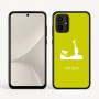 כיסוי בעיצוב אישי עם השם שלך לדגם - Motorola Moto G54 בעיצוב ג'ירפה באפריקה