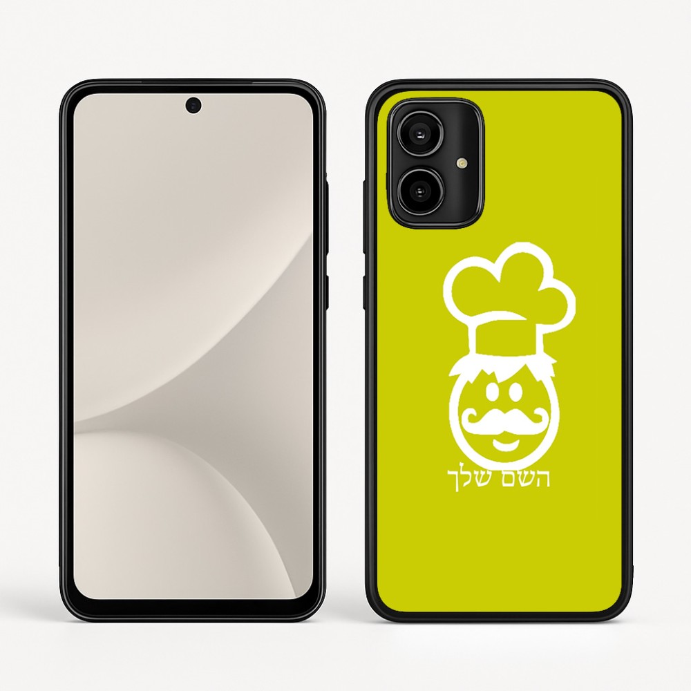 כיסוי בעיצוב אישי עם השם שלך לדגם - Motorola Moto G54 בעיצוב שף