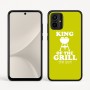 כיסוי בעיצוב אישי עם השם שלך לדגם - Motorola Moto G54 בעיצוב מלך הגריל
