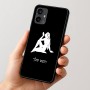 כיסוי בעיצוב אישי עם השם שלך לדגם - Motorola Moto G54 בעיצוב מזלות - בתולה