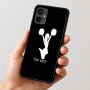 כיסוי בעיצוב אישי עם השם שלך לדגם - Motorola Moto G54 בעיצוב מעודדת