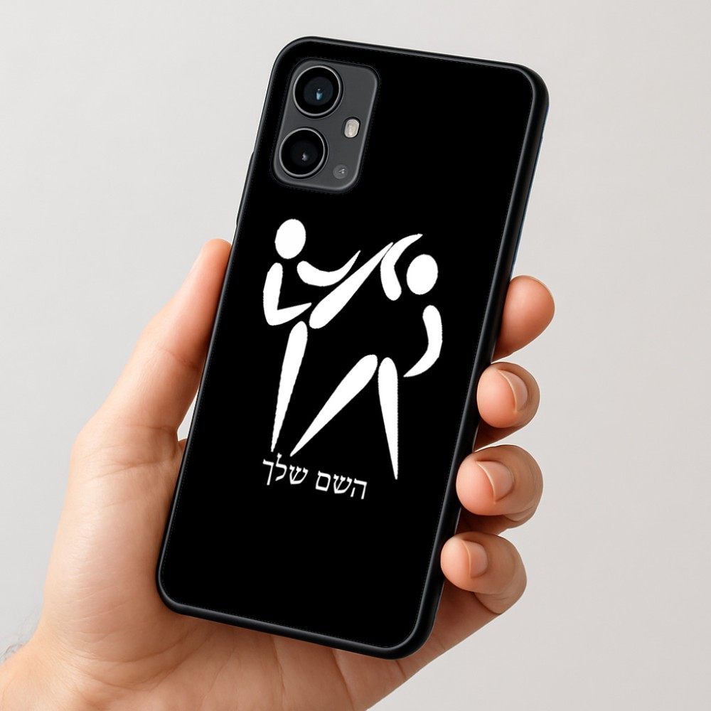 כיסוי בעיצוב אישי עם השם שלך לדגם - Motorola Moto G54 בעיצוב לוחמים אולימפיים