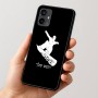 כיסוי בעיצוב אישי עם השם שלך לדגם - Motorola Moto G54 בעיצוב סנובורדיסט