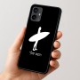 כיסוי בעיצוב אישי עם השם שלך לדגם - Motorola Moto G54 בעיצוב גלישה - גלישה