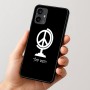 כיסוי בעיצוב אישי עם השם שלך לדגם - Motorola Moto G54 בעיצוב גלובוסי שלום