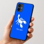כיסוי בעיצוב אישי עם השם שלך לדגם - Motorola Moto G54 בעיצוב עקרב