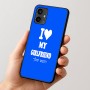 כיסוי בעיצוב אישי עם השם שלך לדגם - Motorola Moto G54 בעיצוב אוהב את החברה שלי