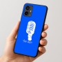 כיסוי בעיצוב אישי עם השם שלך לדגם - Motorola Moto G54 בעיצוב מיקרופון