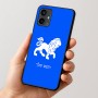 כיסוי בעיצוב אישי עם השם שלך לדגם - Motorola Moto G54 בעיצוב מזלות - אריה