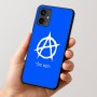 כיסוי בעיצוב אישי עם השם שלך לדגם - Motorola Moto G54 בעיצוב אנרכיה