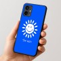 כיסוי בעיצוב אישי עם השם שלך לדגם - Motorola Moto G54 בעיצוב שמש