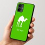 כיסוי בעיצוב אישי עם השם שלך לדגם - Motorola Moto G54 בעיצוב גמל