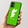 כיסוי בעיצוב אישי עם השם שלך לדגם - Motorola Moto G54 בעיצוב שחקן כאב כדור