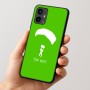 כיסוי בעיצוב אישי עם השם שלך לדגם - Motorola Moto G54 בעיצוב צניחה חופשית