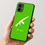 כיסוי בעיצוב אישי עם השם שלך לדגם - Motorola Moto G54 בעיצוב אק 47