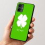 כיסוי בעיצוב אישי עם השם שלך לדגם - Motorola Moto G54 בעיצוב קלבר