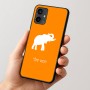 כיסוי בעיצוב אישי עם השם שלך לדגם - Motorola Moto G54 בעיצוב פיל