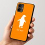 כיסוי בעיצוב אישי עם השם שלך לדגם - Motorola Moto G54 בעיצוב פינגווין