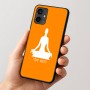 כיסוי בעיצוב אישי עם השם שלך לדגם - Motorola Moto G54 בעיצוב אימון יוגה