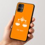 כיסוי בעיצוב אישי עם השם שלך לדגם - Motorola Moto G54 בעיצוב מזלות - מאזניים