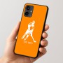 כיסוי בעיצוב אישי עם השם שלך לדגם - Motorola Moto G54 בעיצוב שחקן הוקי