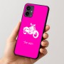 כיסוי בעיצוב אישי עם השם שלך לדגם - Motorola Moto G54 בעיצוב הארלי-דיווידסון