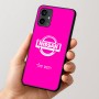 כיסוי בעיצוב אישי עם השם שלך לדגם - Motorola Moto G54 בעיצוב ניסאן