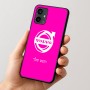 כיסוי בעיצוב אישי עם השם שלך לדגם - Motorola Moto G54 בעיצוב וולוו