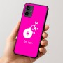 כיסוי בעיצוב אישי עם השם שלך לדגם - Motorola Moto G54 בעיצוב תקליטור - אזור מוזיקה