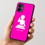 כיסוי בעיצוב אישי עם השם שלך לדגם - Motorola Moto G54 בעיצוב אזור מוזיקה של די ג'יי