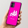 כיסוי בעיצוב אישי עם השם שלך לדגם - Motorola Moto G54 בעיצוב מזלות - תאומים