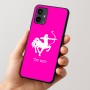 כיסוי בעיצוב אישי עם השם שלך לדגם - Motorola Moto G54 בעיצוב מזלות - קשת