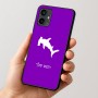 כיסוי בעיצוב אישי עם השם שלך לדגם - Motorola Moto G54 בעיצוב כריש ראש פטיש