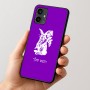 כיסוי בעיצוב אישי עם השם שלך לדגם - Motorola Moto G54 בעיצוב ארנב מחזיק גזר
