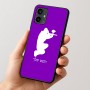 כיסוי בעיצוב אישי עם השם שלך לדגם - Motorola Moto G54 בעיצוב שחקן כאב כדור