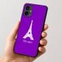 כיסוי בעיצוב אישי עם השם שלך לדגם - Motorola Moto G54 בעיצוב מגדל אייפל
