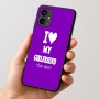 כיסוי בעיצוב אישי עם השם שלך לדגם - Motorola Moto G54 בעיצוב אוהב את החברה שלי