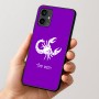 כיסוי בעיצוב אישי עם השם שלך לדגם - Motorola Moto G54 בעיצוב מזלות - עקרב