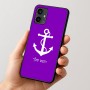 כיסוי בעיצוב אישי עם השם שלך לדגם - Motorola Moto G54 בעיצוב לעגן