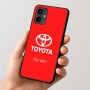 כיסוי בעיצוב אישי עם השם שלך לדגם - Motorola Moto G54 בעיצוב טויוטה